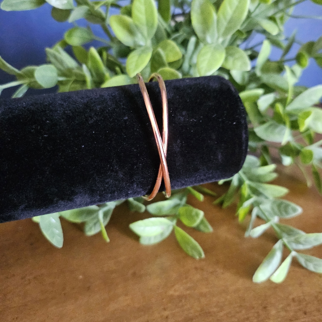 Tribe Alive Rose Gold Cuff Braclet Nwot